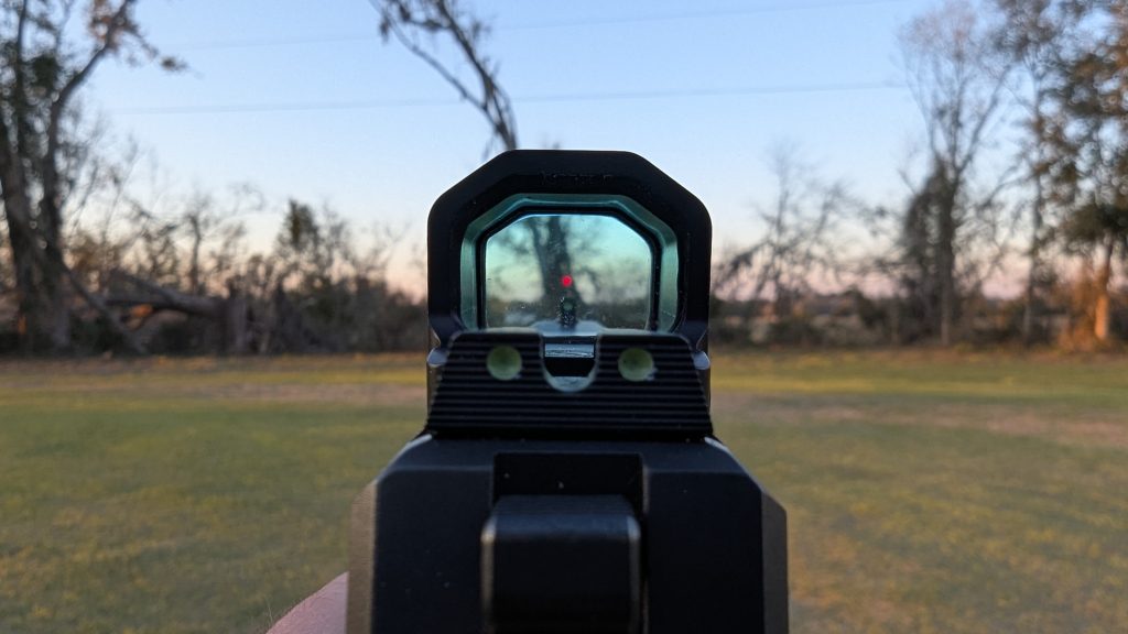 c&h edc enclosed red dot sight