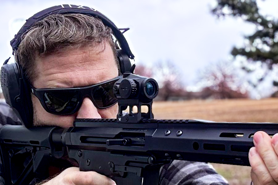 Vortex Crossfire 2 MOA Green Dot sight.