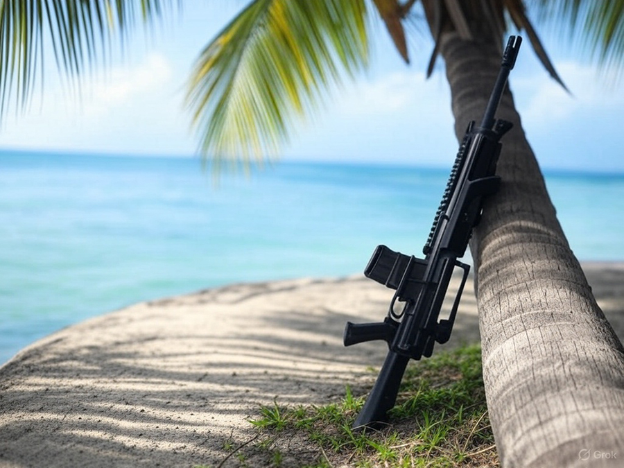 ar-15 palm tree