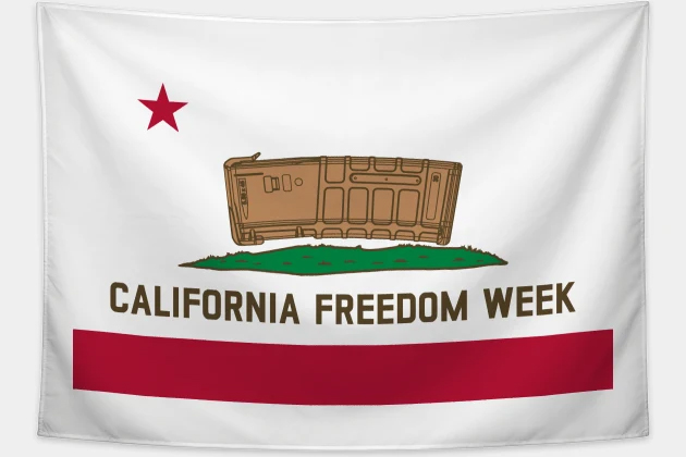 California freedom week magazines