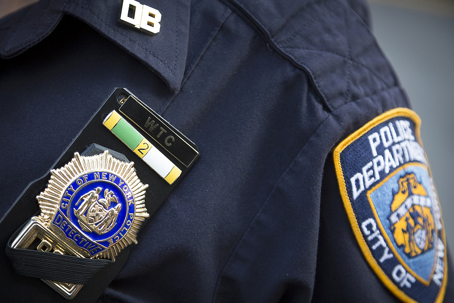 NYPD new york police department badge