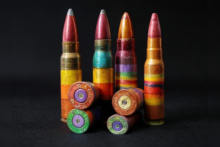 rainbow bullets