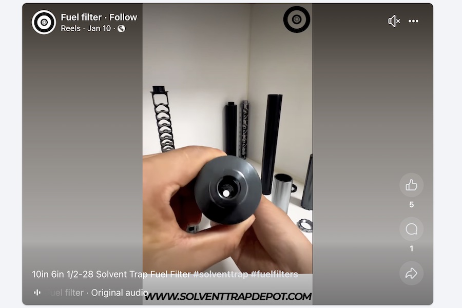 Facebook solvent trap ad