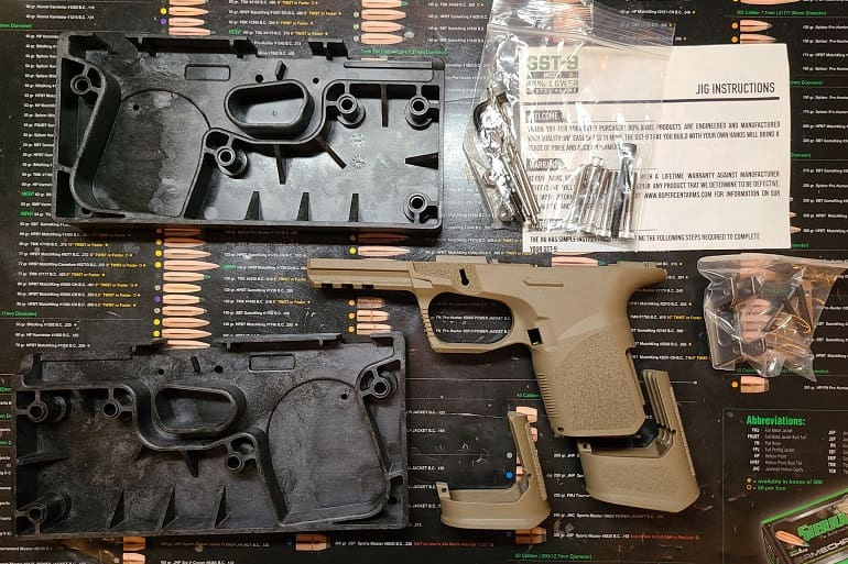 80 percent arms home made gun pistol kit