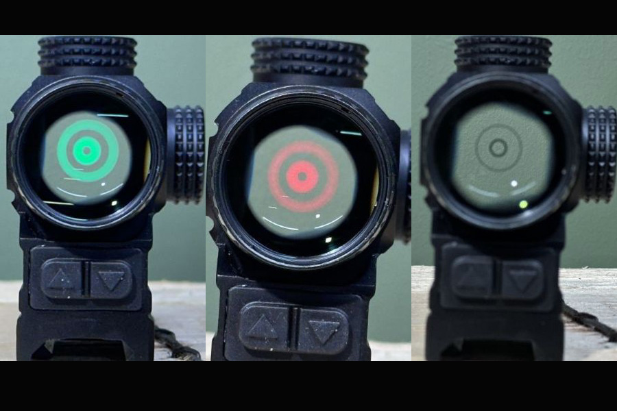 Vortex Spitfire AR red/green dot.