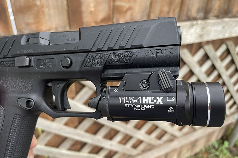 Streamlight TLR-1 HL-X multi-fuel rail-mounted light 