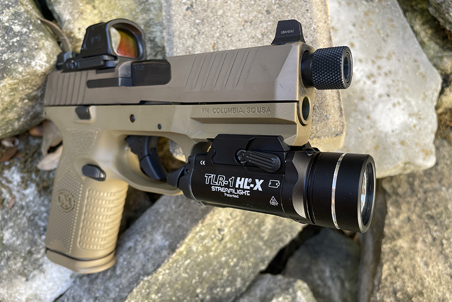Streamlight TLR-1 HL-X multi-fuel rail-mounted light 