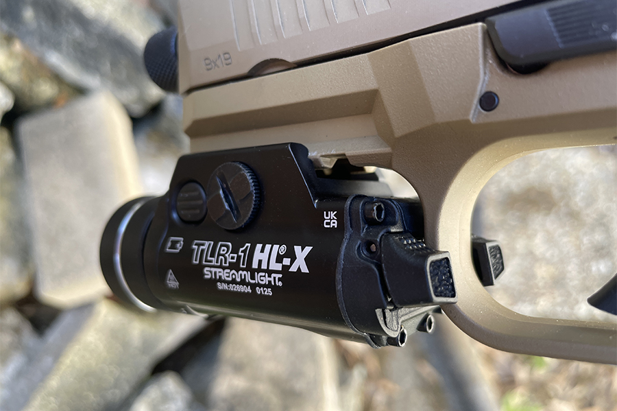 Streamlight TLR-1 HL-X multi-fuel rail-mounted light 