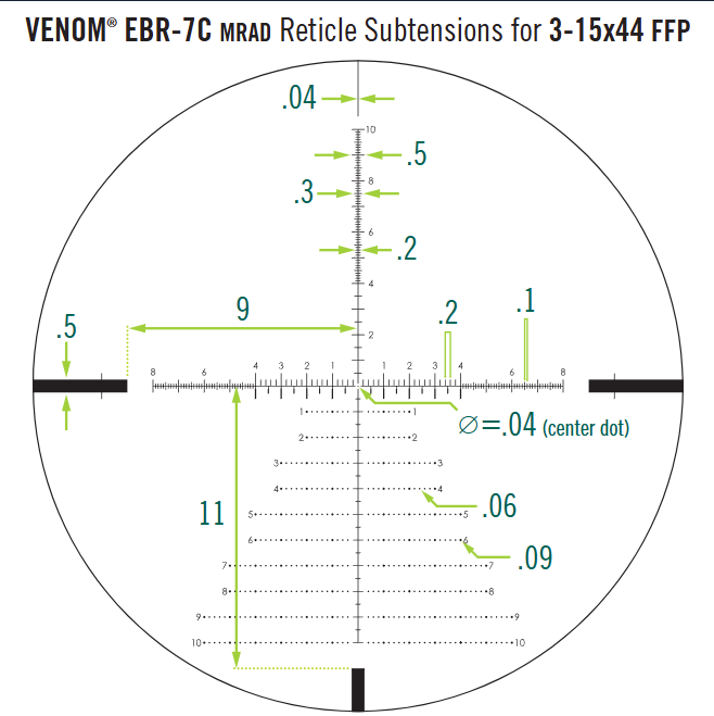 Vortex Venom 3-15x44 FFP