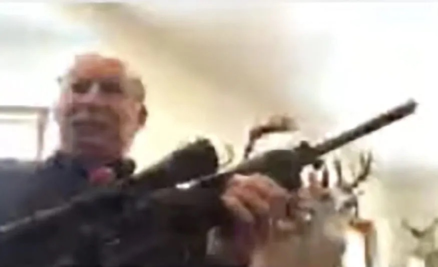 Ron Clous AR-15 rifle