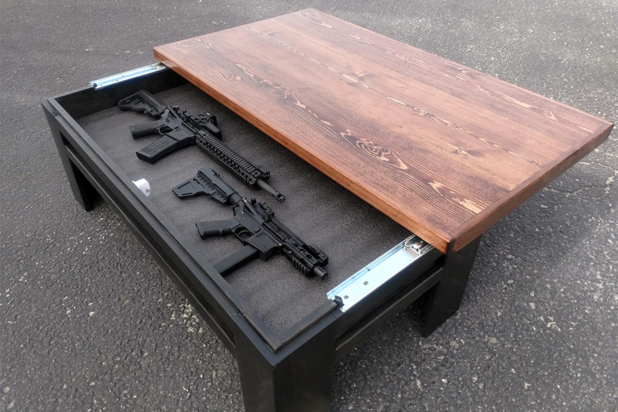 where to hide a gun furniture concealment