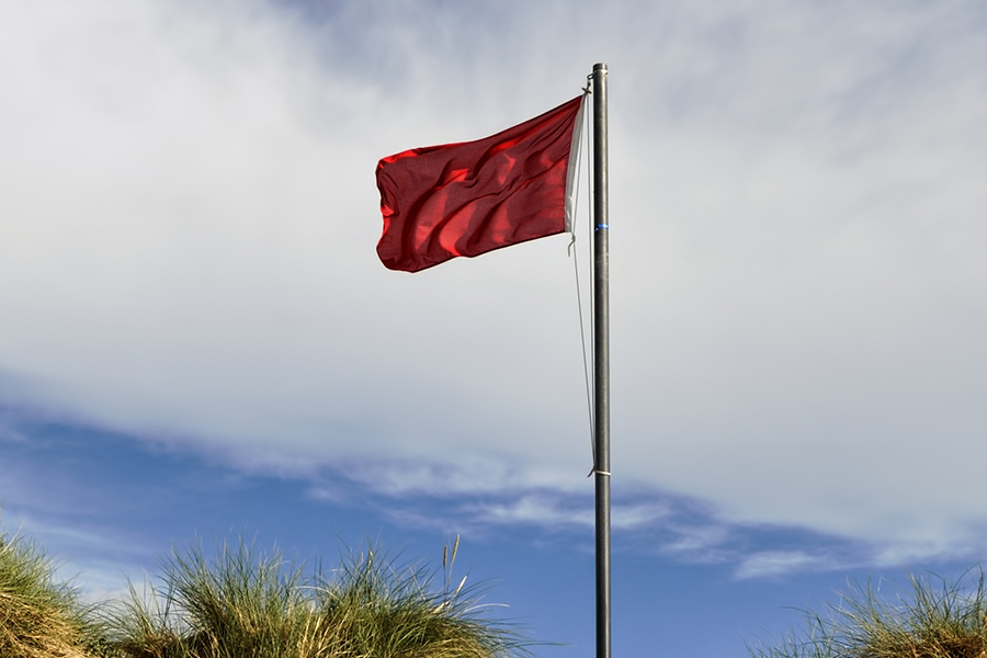 red flag