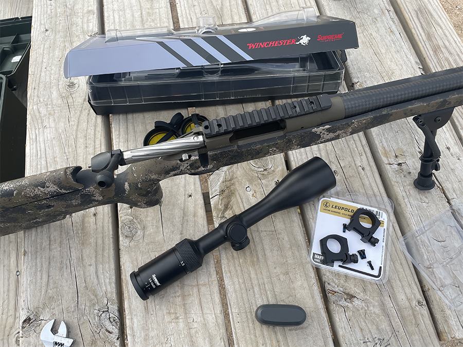 Winchester Supreme 3.5-10x50mm Rifle Scope