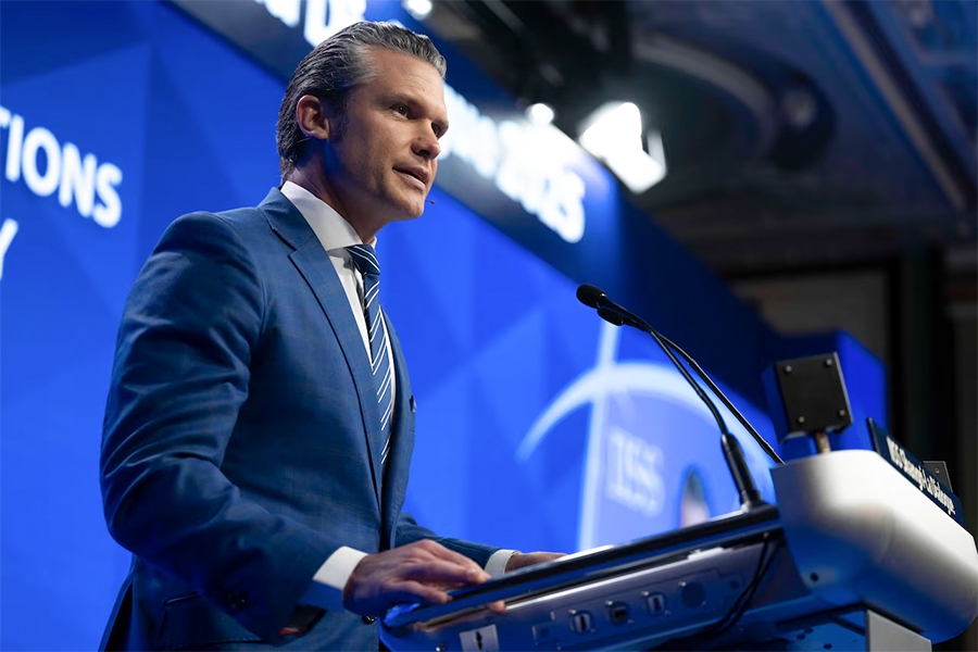 Secretary of Defense Pete Hegseth