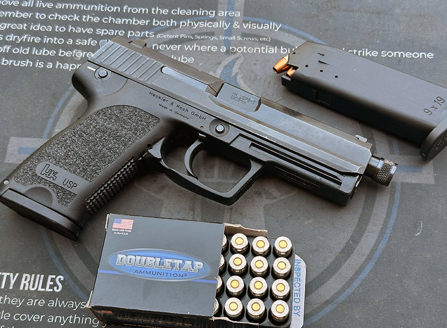 HK USP 9mm pistol
