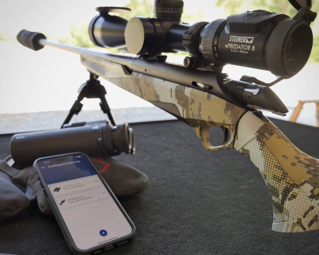 Steiner ePredator 8 rifle scope