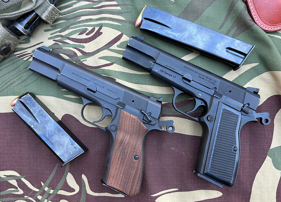 guns of the cold war Browning P-35 H-Power 9mm pistol
