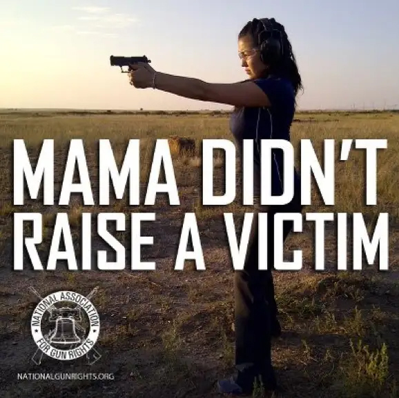 woman gun mama didn't raise victim nagr