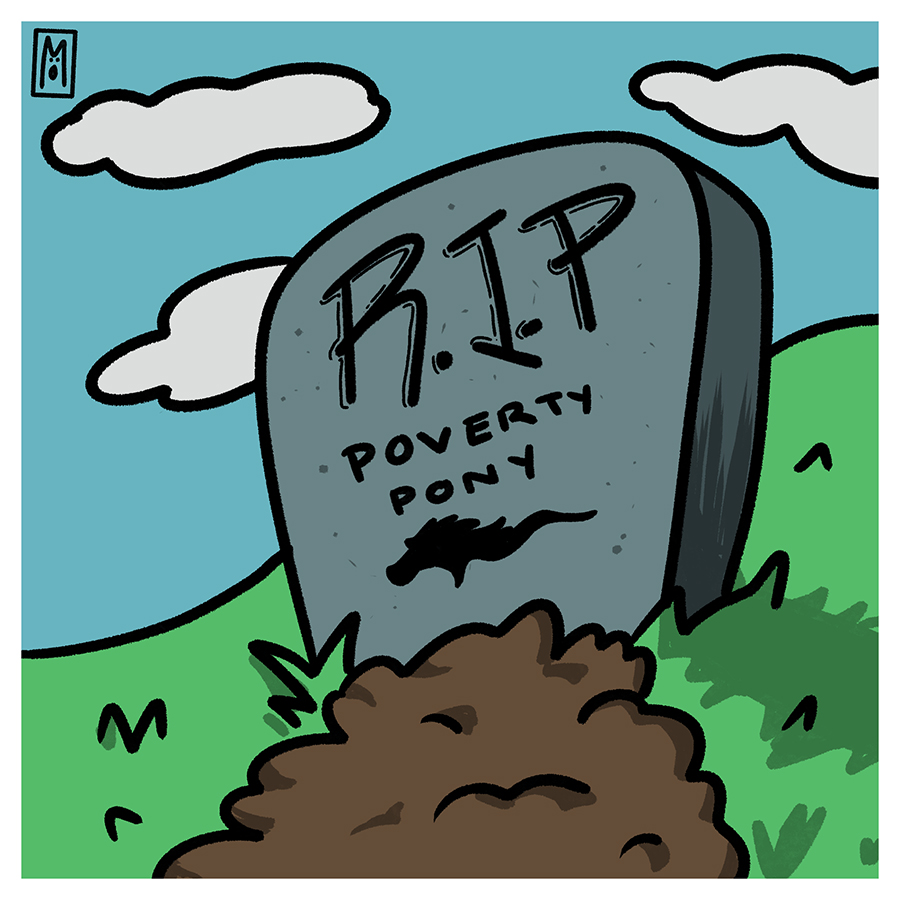 RIP poverty pony Anderson Manufacturing