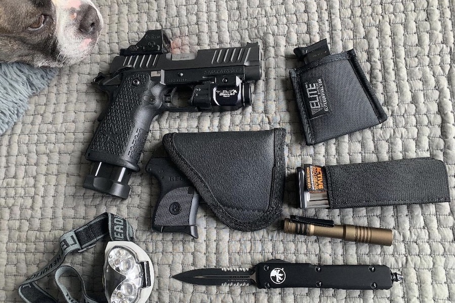 dog walking EDC