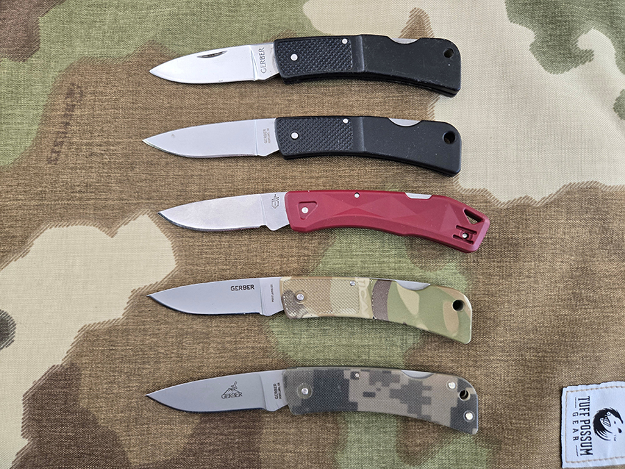 Gerber LST lockback folding knives