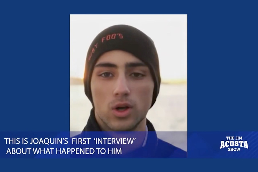 Joaquin Guac Oliver Jim Acosta interview