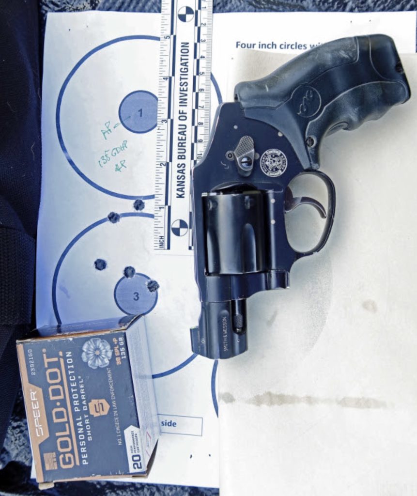 Smith & Wesson M&P340 revolver