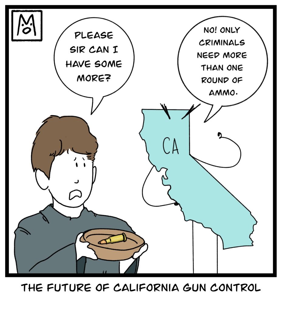 California gun control ammo purchase limit