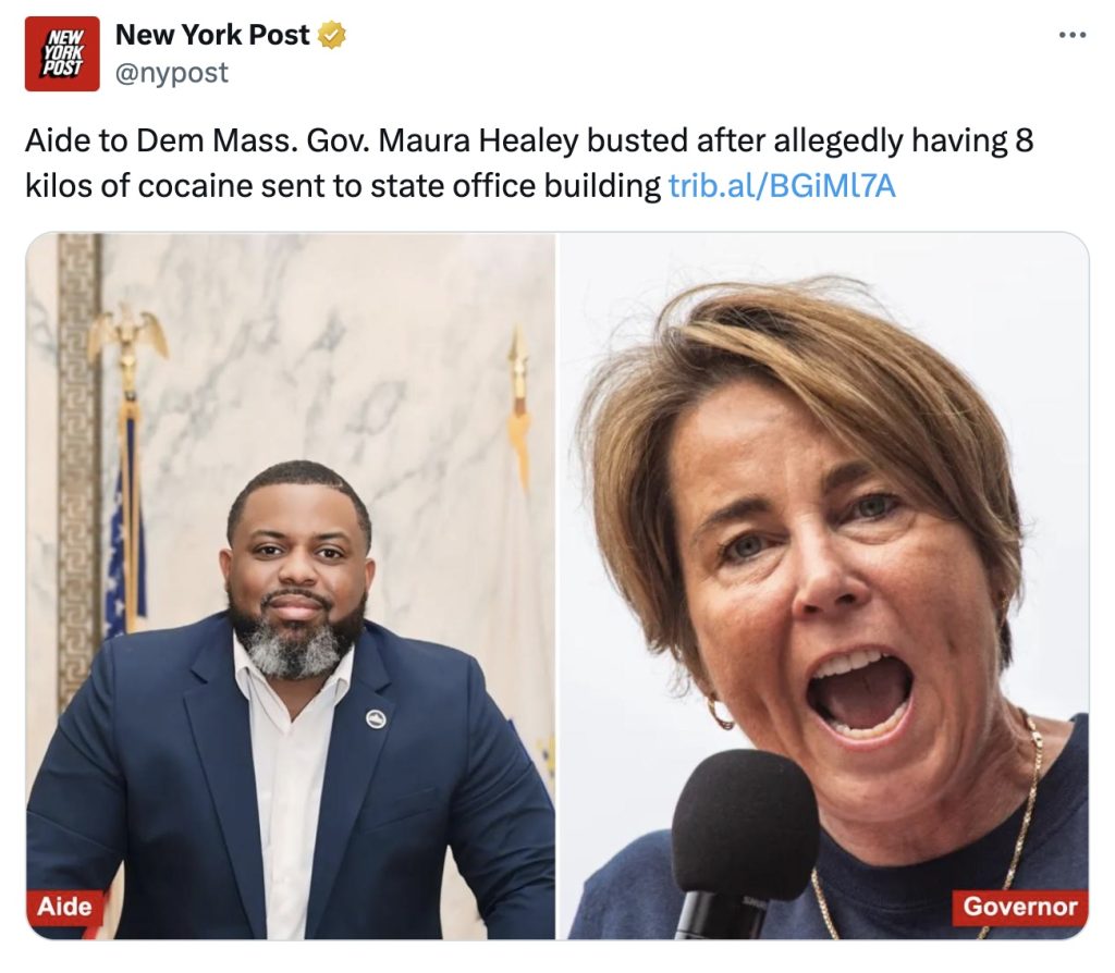 Massachusetts healey cocaine gun