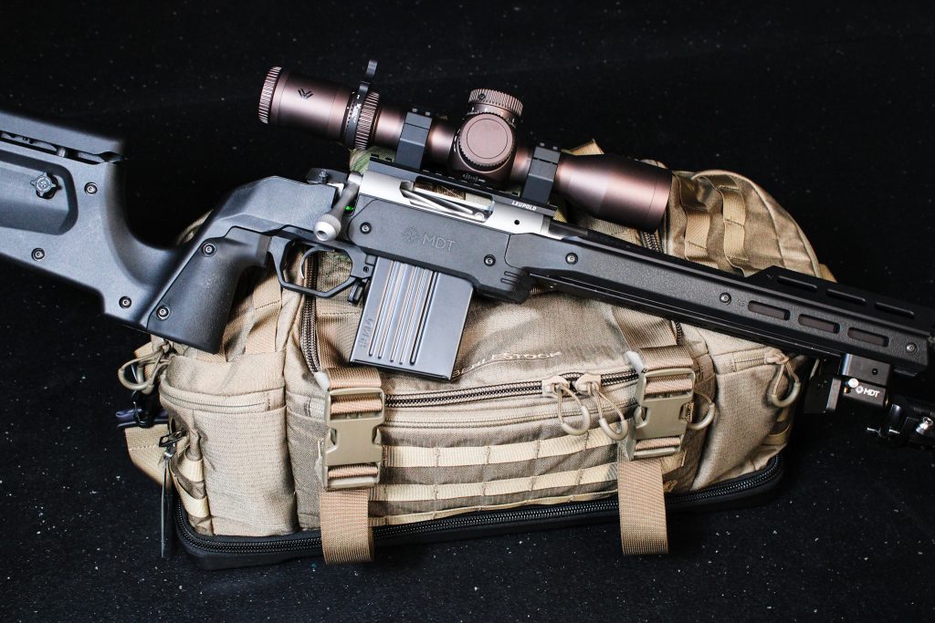 Vortex Razor Gen III 4-24x44 sitting on a custom 6.5 Creedmoor Rifle.