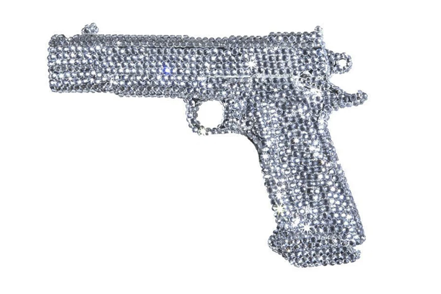 bedazzled gun