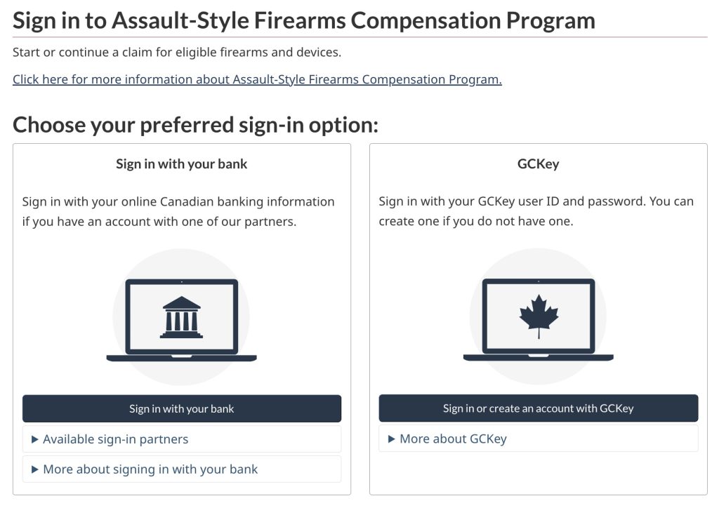 canada assault weapons ban compensation