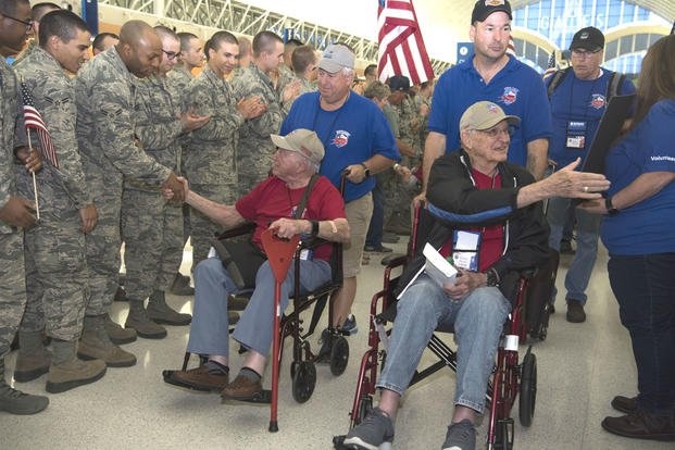 honor flight veterans image USAF