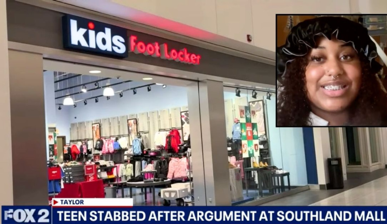 news reports of stabbing at Michigan mall