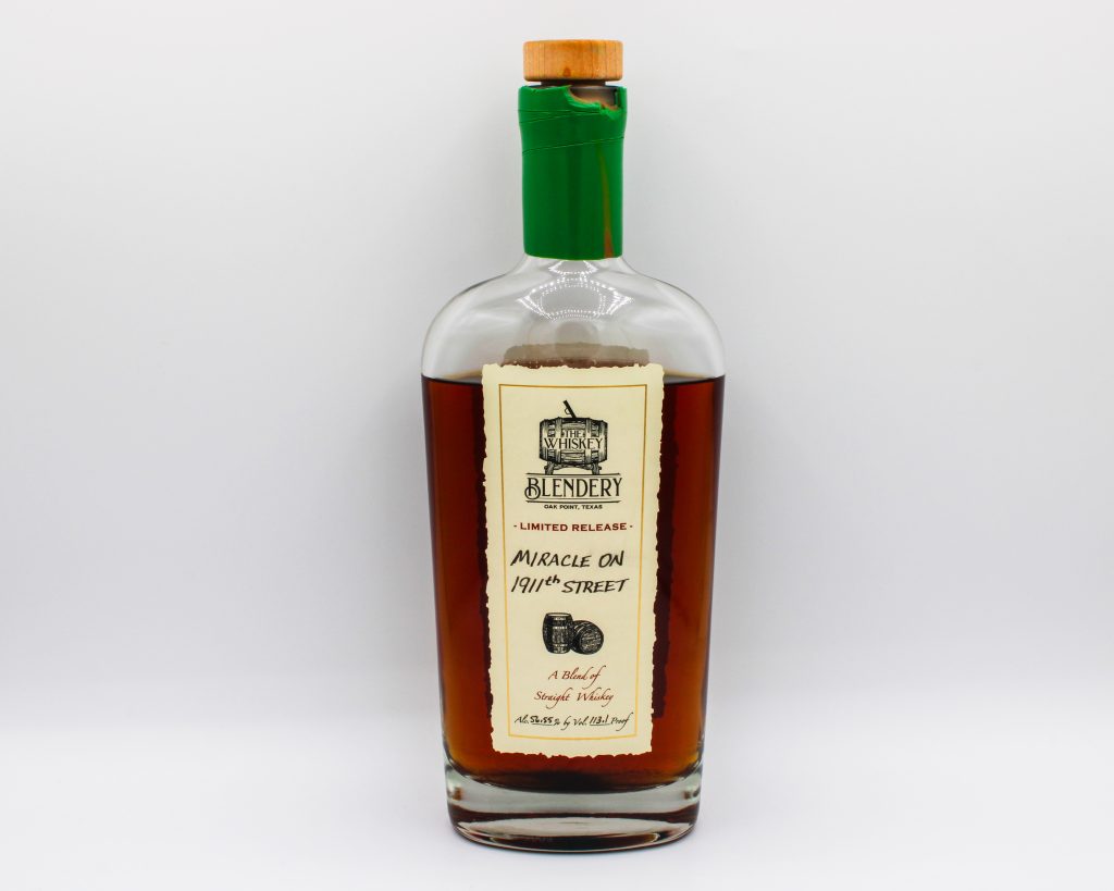 Miracle on 1911th Street Whiskey by The Whiskey Blendery. 