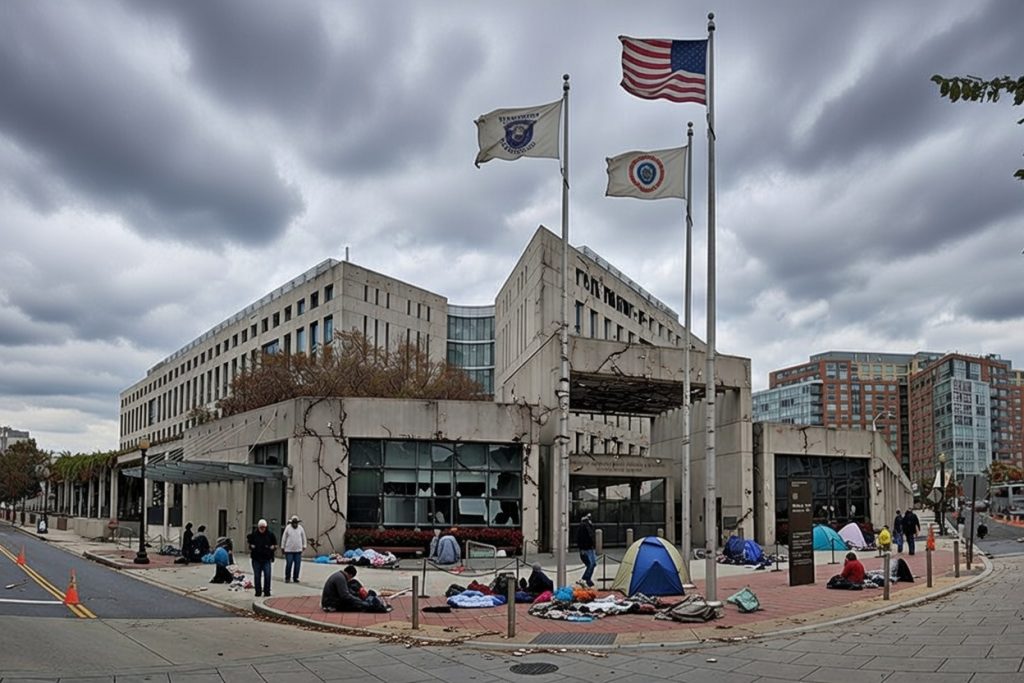 ATF headquarters dilapidated HQ